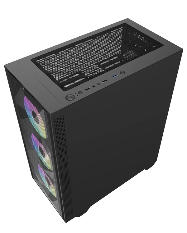 RAIDMAX Kuciste Raidmax Vector V217 ARGB Black, V217TBS