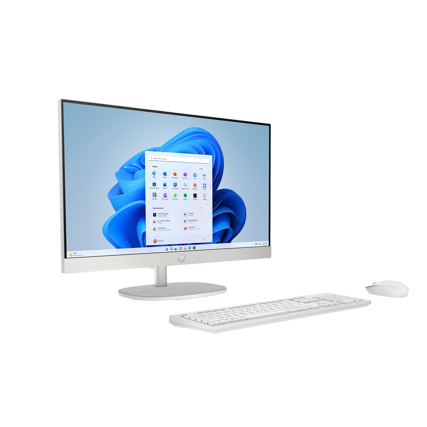 HP Računar AIO 24-cr0000nh,23.8", R7-7730U, 16GB, 512GB, 9V453EA