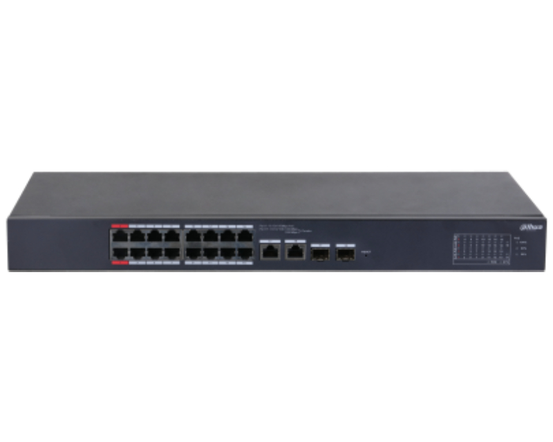 Dahua CS4218-16ET-190 18-Port Cloud Managed Desktop Switch with 16-Port PoE