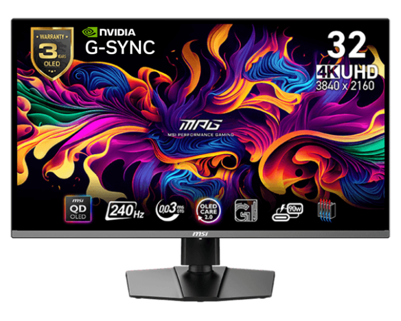 MSI Monitor MPG 321CURX 32", QD-OLED