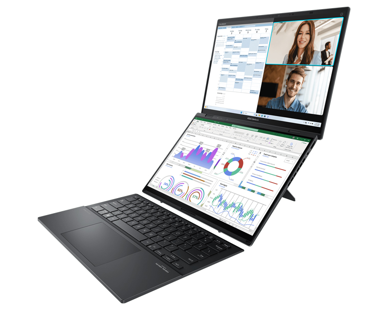 ASUS Laptop Zenbook 14 DUO OLED UX8406CA-QL041W 14", Ultra 9 285H, 32GB, 1TB, Win11Home
