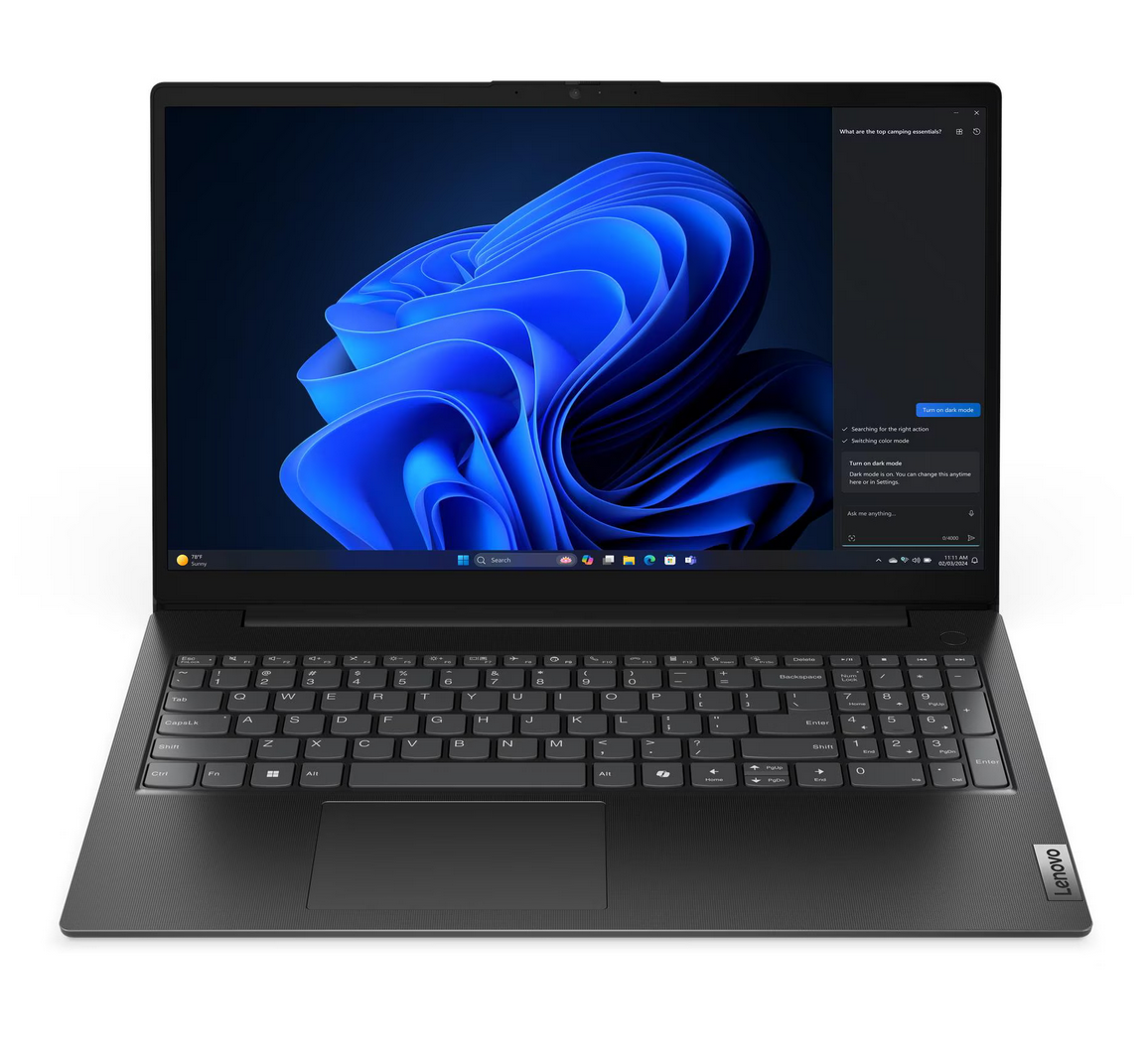 LENOVO Laptop V15 G5 IRL 15.6", Core 3 100U, 16GB, 512GB, 83HF00FYYA