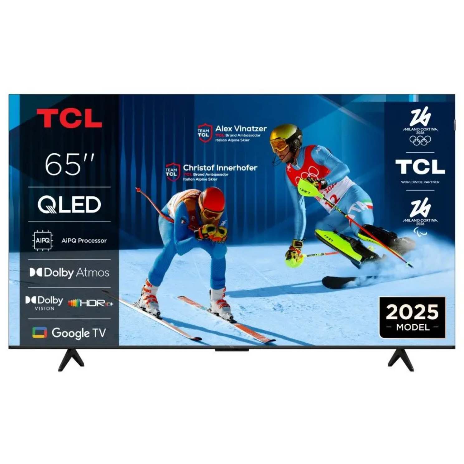 TCL Televizor 65P7K 65", QLED, 4K, UHD, Google TV