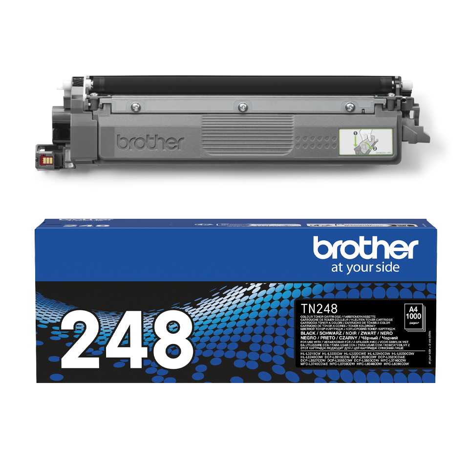 BROTHER Toner kertridž BK 1k, TN-248BK