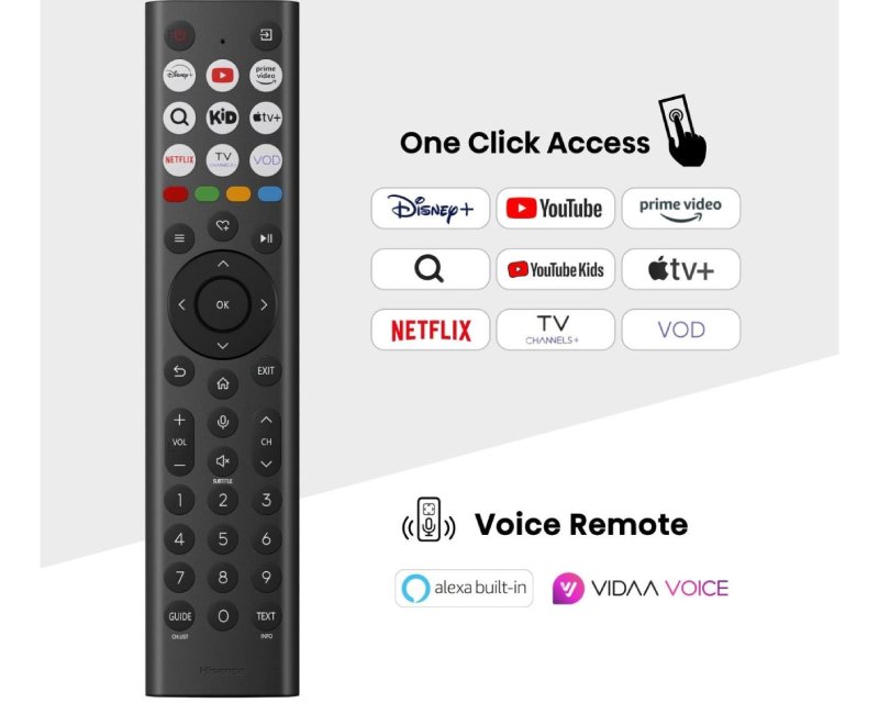 HISENSE 75E8Q 75" Mini-LED 4K UHD Smart TV