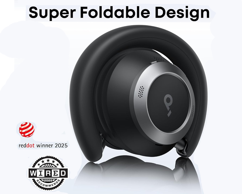 ANKER Soundcore Space One Pro ANC BT slušalice crne