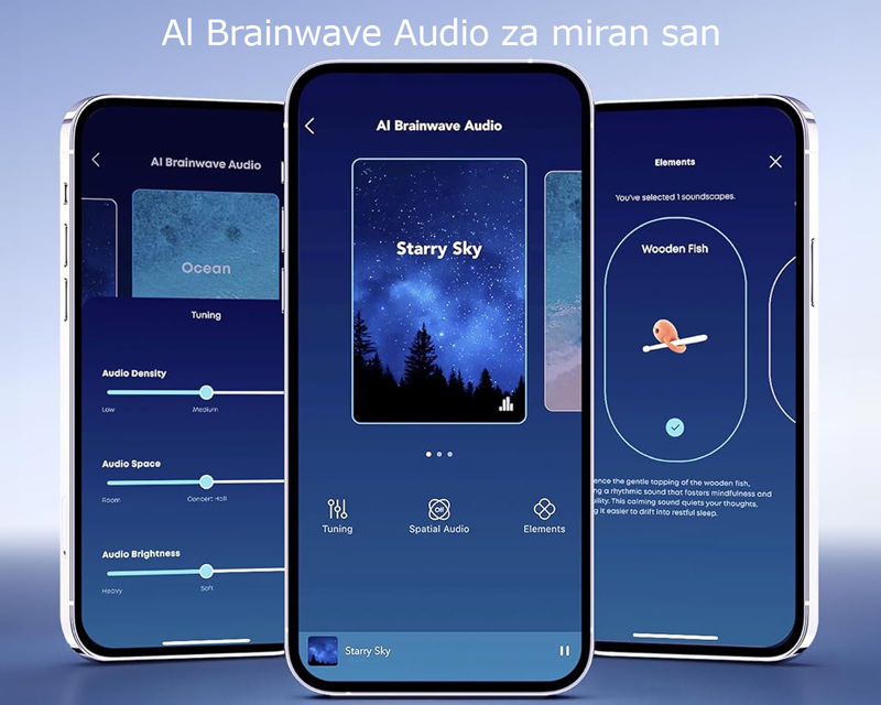 ANKER Soundcore Sleep A30 Noise Masking BT bežične bubice bele