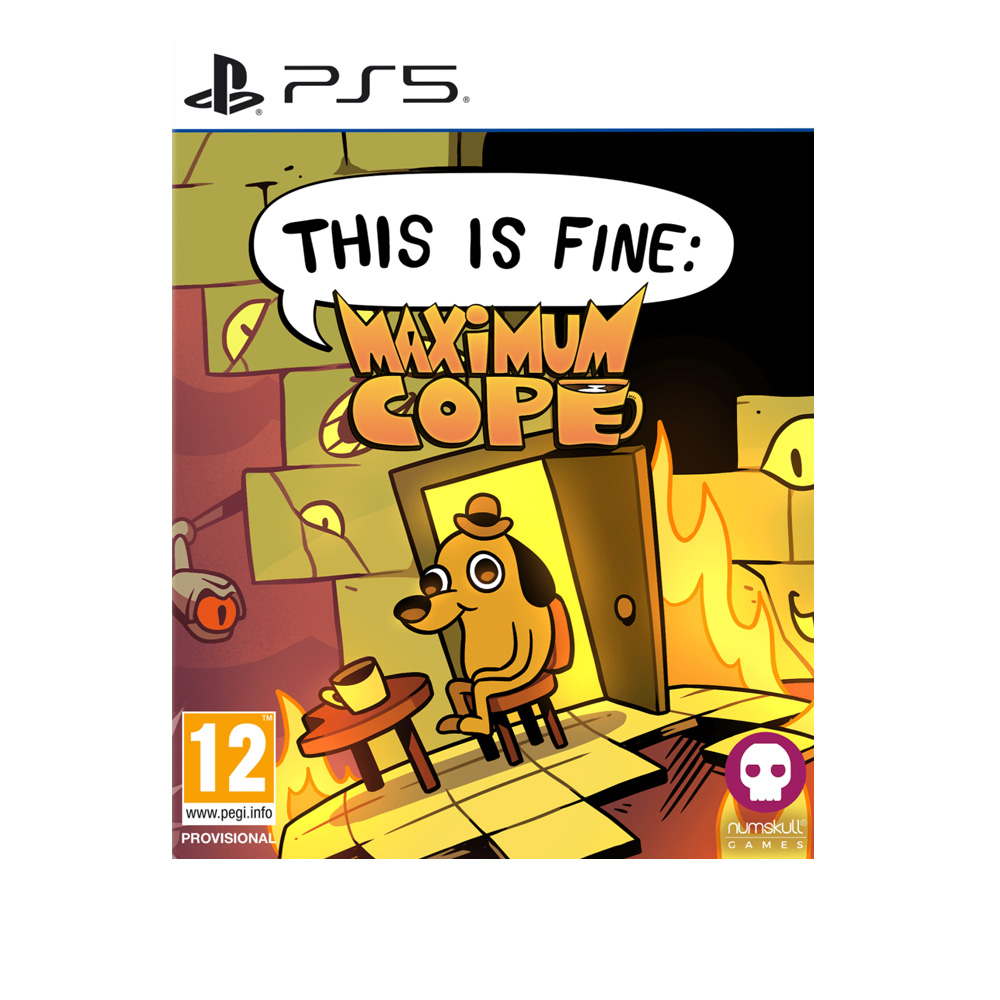Numskull PS5 This is Fine: Maximum Cope