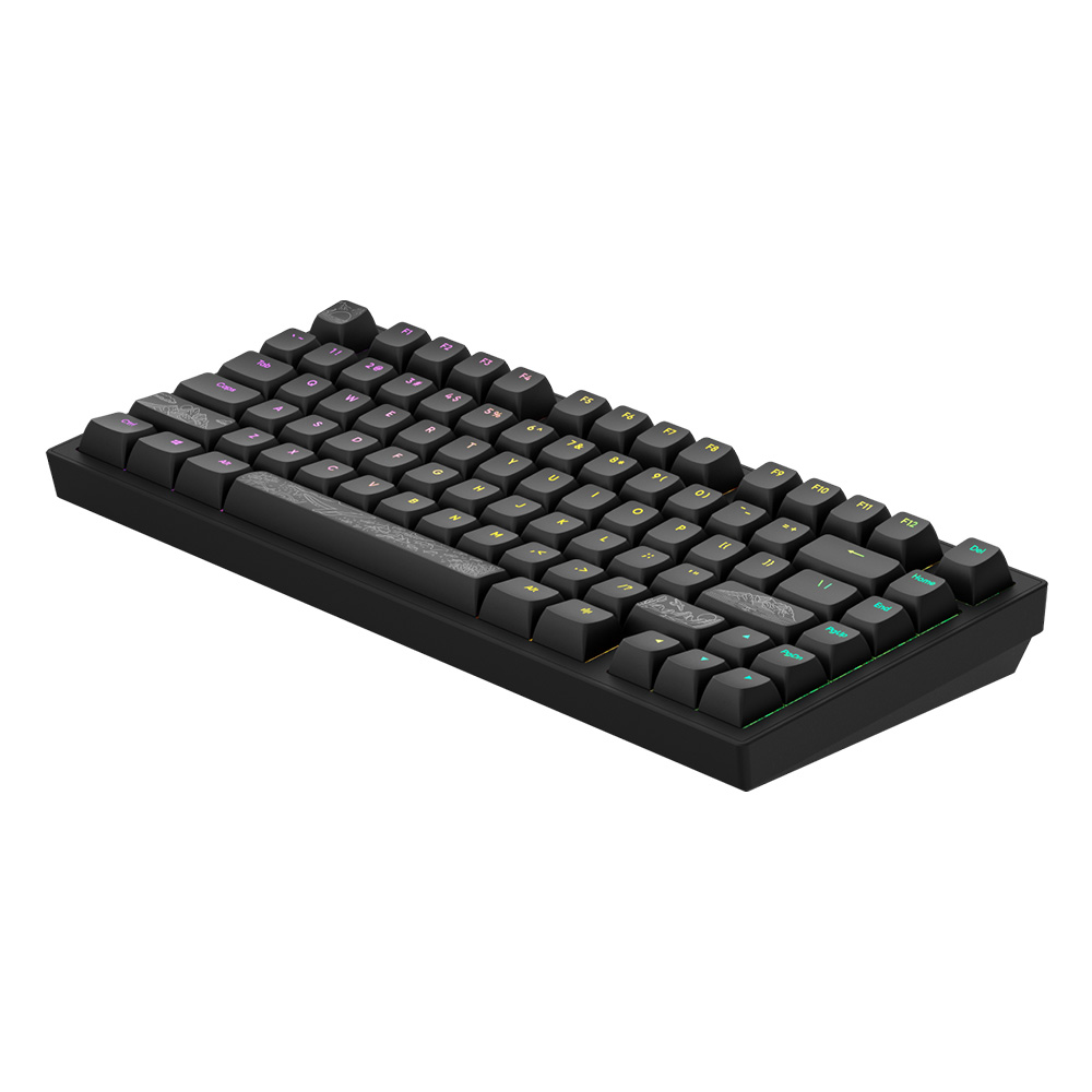 Dark Project ALU Terra Nostra Black - Wired Gaming Keyboard (ANSI)