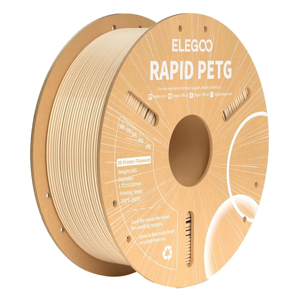 ELEGOO RAPID PETG 1KG Beige 1.75mm