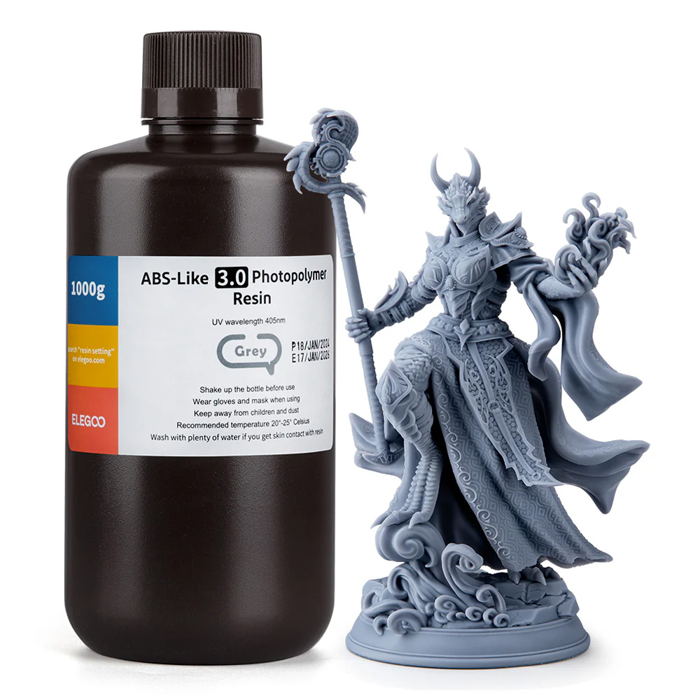ELEGOO ABS-Like 3.0 resin 1000G Grey