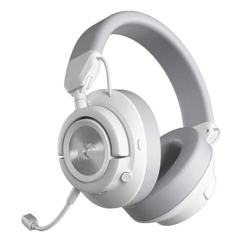 Redragon Spectra Pro H889 Wireless/Wired/BT Headset White/Grey