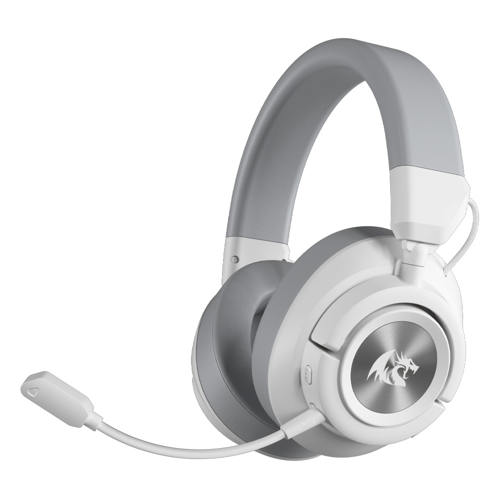 Redragon Spectra Pro H889 Wireless/Wired/BT Headset White/Grey