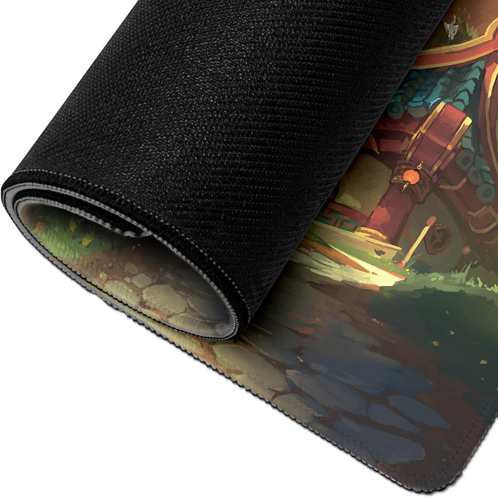 FS Holding World Of Warcraft Pandaria - Pandaren With Lanterns XL Mousepad