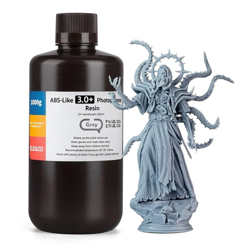 ELEGOO ABS-Like 3.0 plus resin 1000G Grey