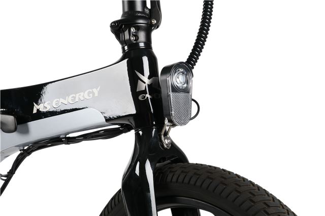 MS ENERGY eBike i20 Black Grey