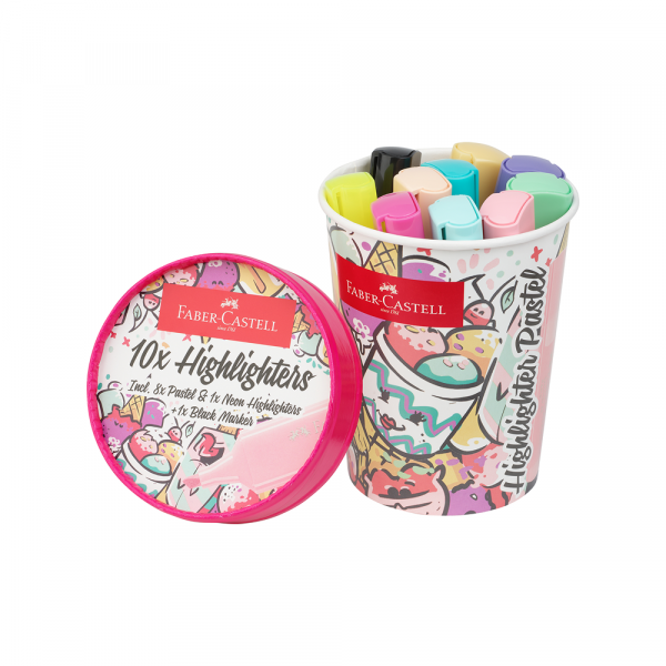 Faber Castell Signir Faber Castell set 46 1/10 Ice cream cup Pastel 254696