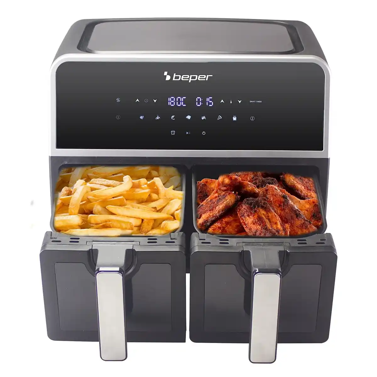 Beper AirFryer Beper P101FRI090/bezuljna/dupla/zapremina 9L
