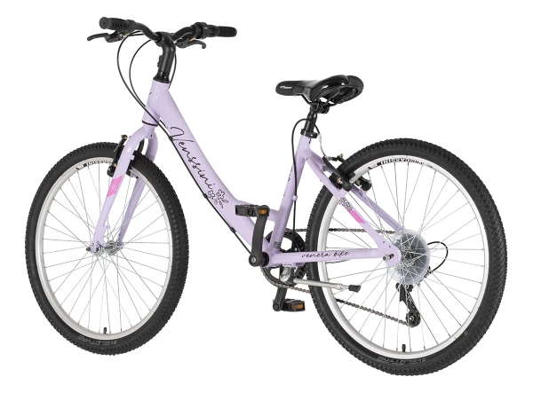 Dečija bicikla Venssini Junior Parma 24/V-brake kontra/6 brzina ljubičasta
