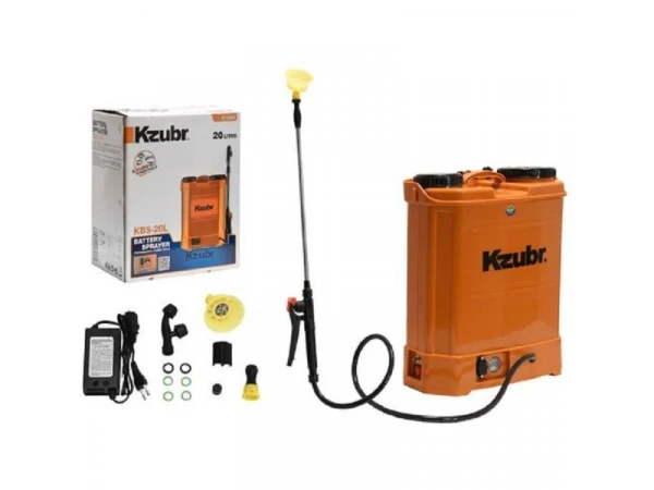 Kzubr Prskalica Kzubr KBS-20L/baterija 12V/8Ah/1.2-2.2 litra po minutu/0.4Mpa/3 promenljive mlaznice