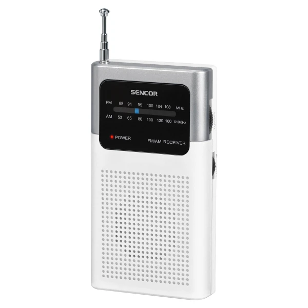 Sencor Prenosni radio Sencor SRD 1100 W  Tranzistor AM/FM