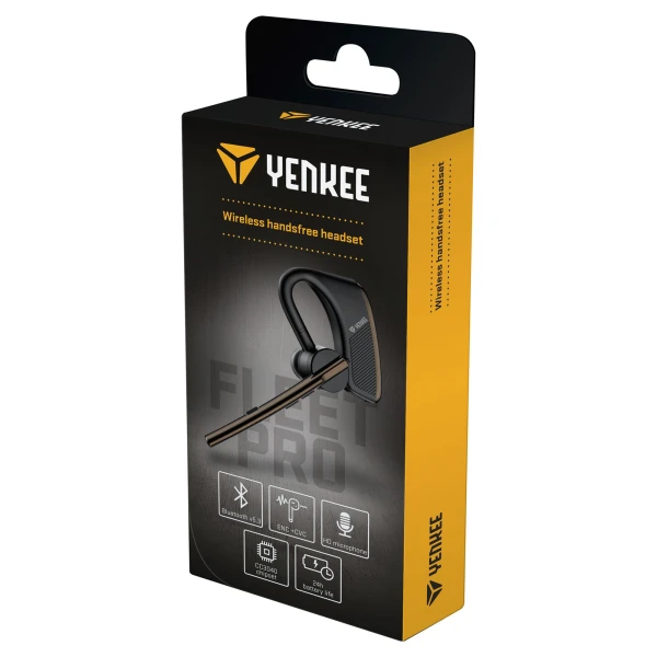 Yenkee Bežične slušalice Yenkee YHF F20BK BT Fleet Pro BT 5.2 crna