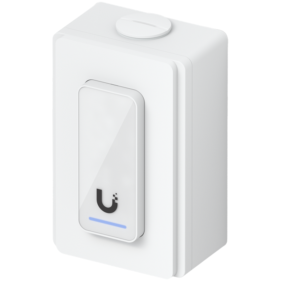Ubiquiti UACC-READER-JB-W Junction box for UniFi Access Readers and Intercom Viewers that support flat surface mounting and attachment to 3/4" conduit