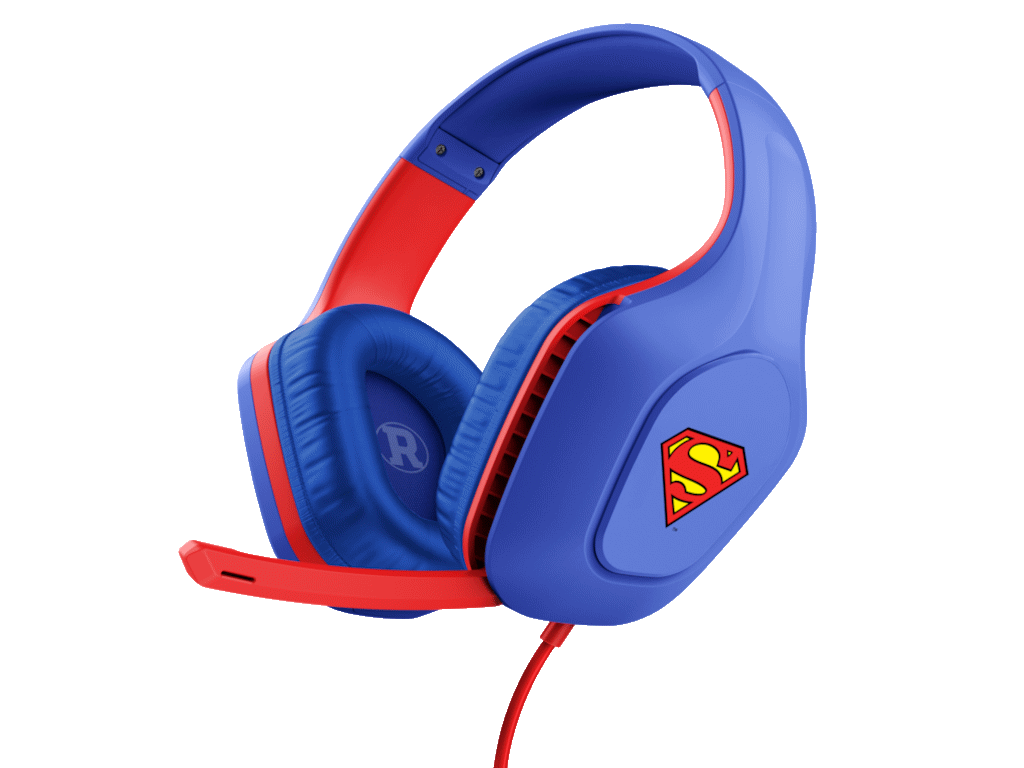 Slušalice TRUST GXT415SM ZIROX Superman/plava