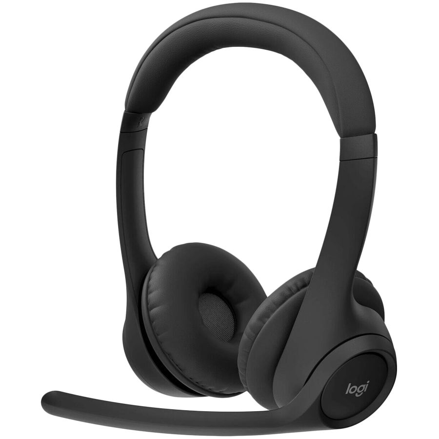 LOGITECH HEADSET - Zone 305 - MIDNIGHT BLACK - 2.4GHZ/BT - EMEA28-935 - BUNDLE, UC