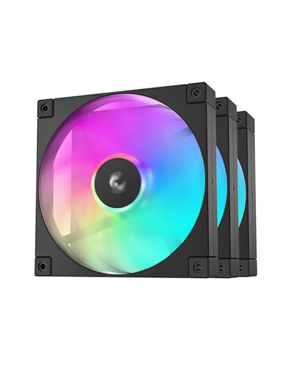 DeepCool Ventilator 3-in-1 Pack DeepCool FD14Â ARGB Black, R-FD14-BKAPN3-G