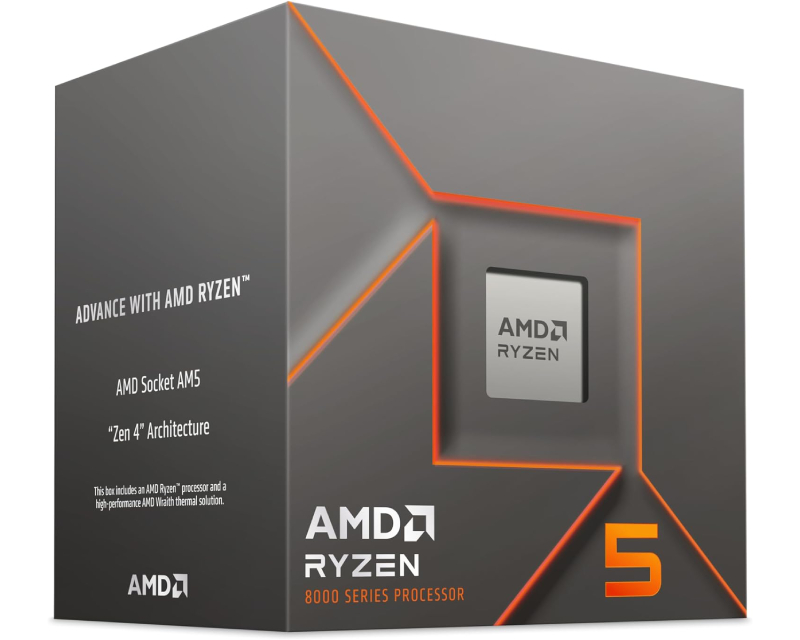 AMD RYZEN 5 8400F do 4.7 GHz BOX procesor