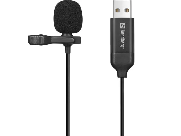 Sandberg USB streamer mikrofon Sandberg Clip 126-40