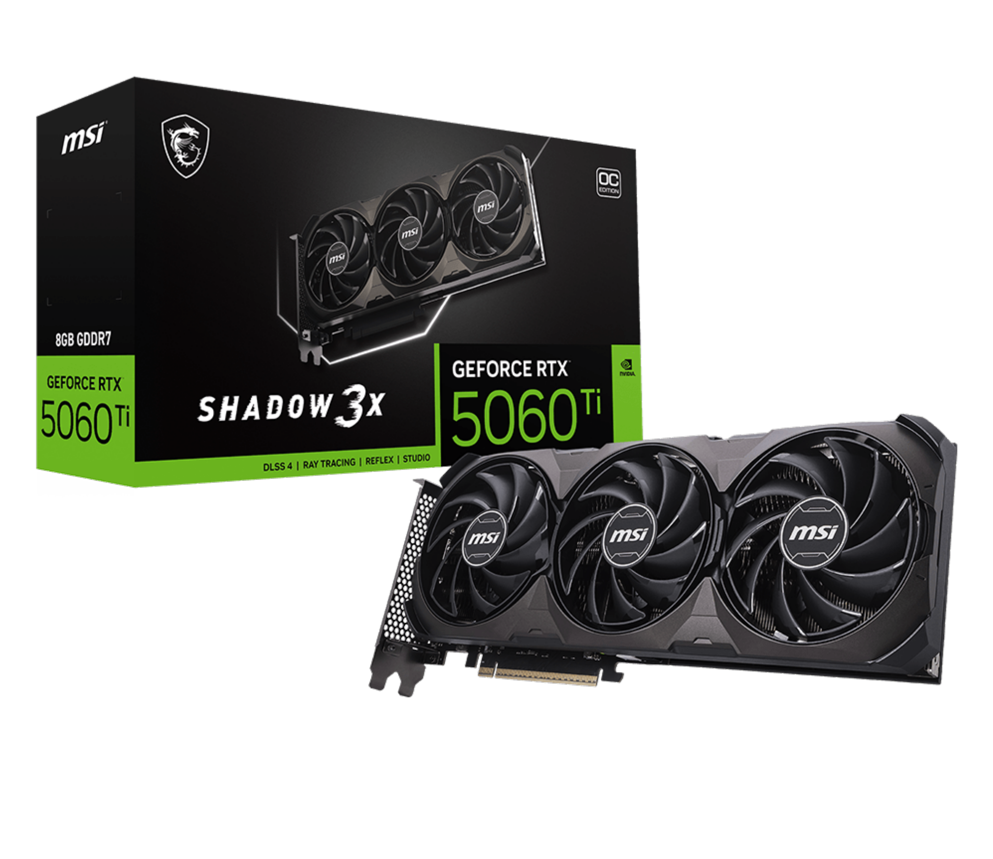 MSI GeForce RTX 5060 Ti 8G SHADOW 3X OC CLASSIC grafička karta