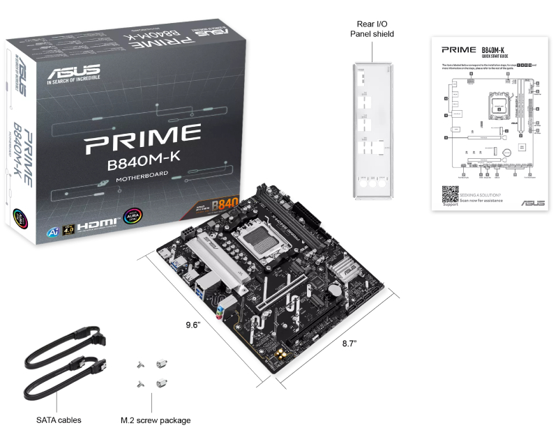 ASUS PRIME B840M-K matična ploča