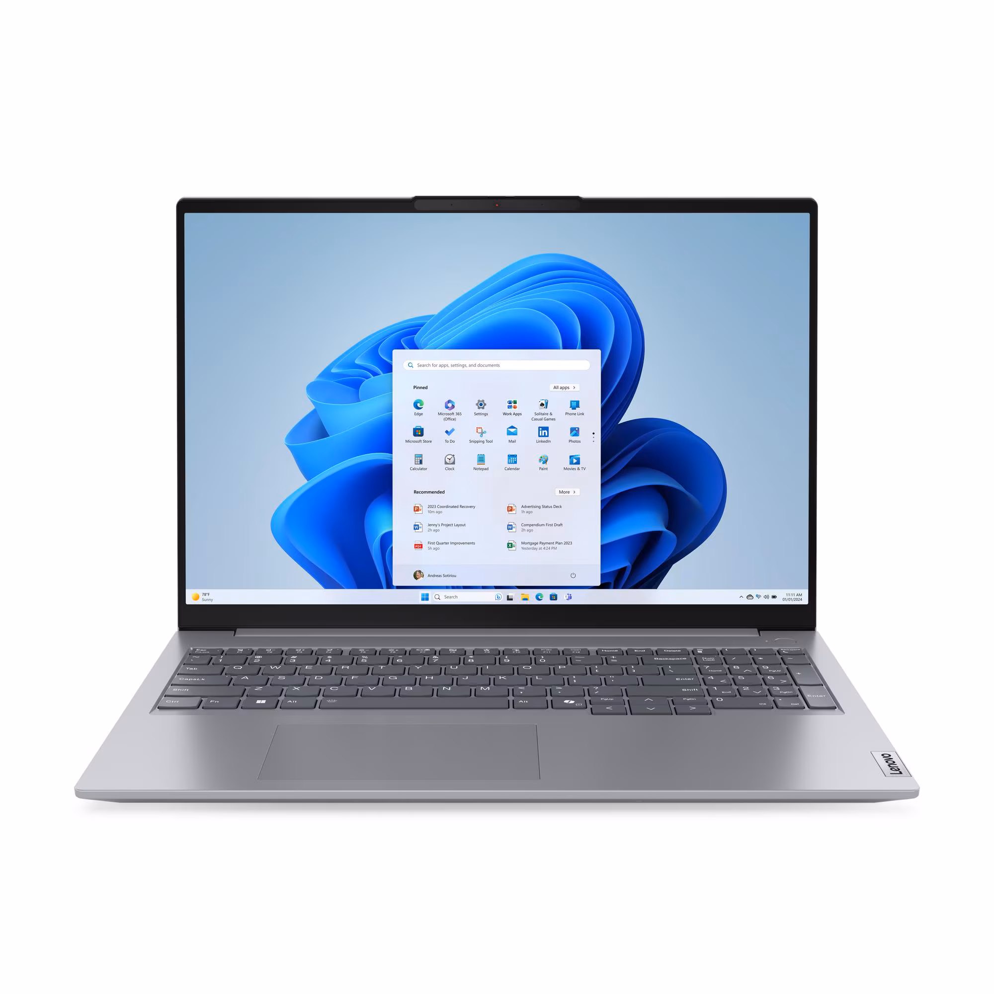 Lenovo Laptop ThinkBook 16 G7 ARP, R7-7735HS, 16GB, 512GB, 21MW007NYA