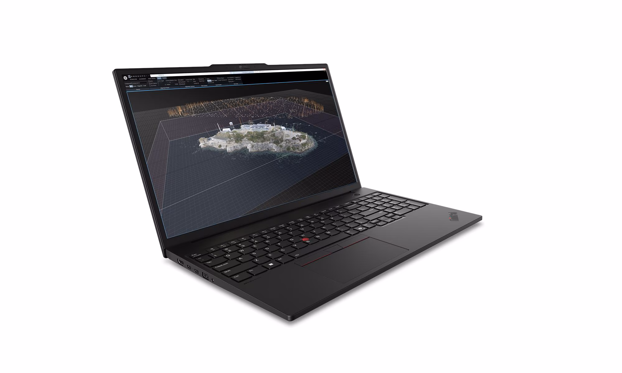 LENOVO Laptop ThinkPad P16s G4 16", Ultra 7 255H, 16GB, 512GB, Win11Pro, 21QV000PCX