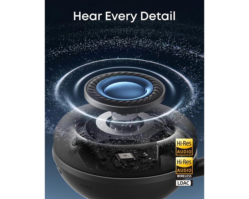 ANKER Soundcore Space 2 ANC BT slušalice crne