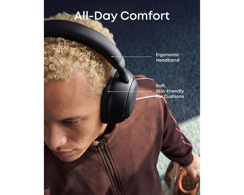 ANKER Soundcore Space 2 ANC BT slušalice crne