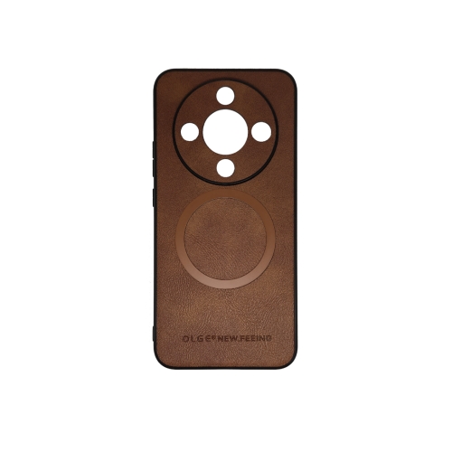Razno Silikonska futrola OLGE Magnetic New Feeling Honor Magic 8 Lite BRAON