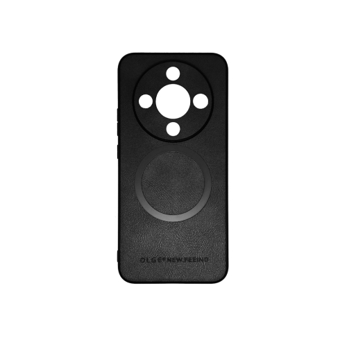 Razno Silikonska futrola OLGE Magnetic New Feeling Honor Magic 8 Lite CRNA