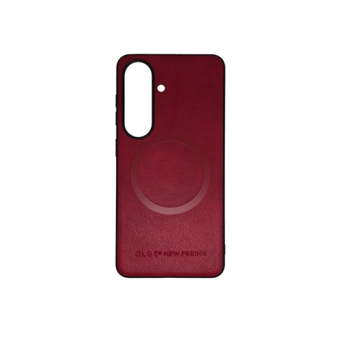 Razno Silikonska futrola OLGE Magnetic New Feeling Samsung A37 CRVENA