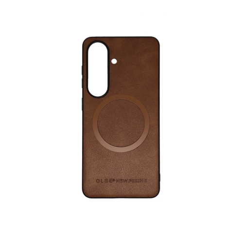 Razno Silikonska futrola OLGE Magnetic New Feeling Samsung S26 BRAON