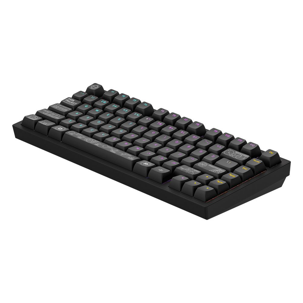 Dark Project ALU Terra Nova R2 Black - Wireless Gaming Keyboard (ANSI)