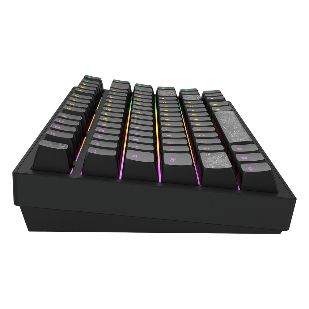 Dark Project ALU Terra Nostra R2 Black - Wired Gaming Keyboard (ANSI)