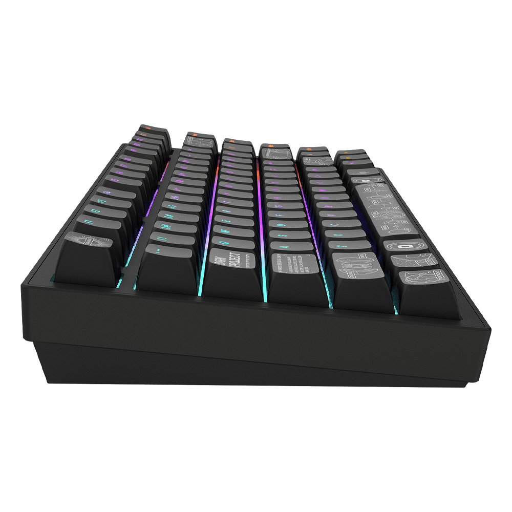 Dark Project ALU Terra Nova R2 Black - Wireless Gaming Keyboard (ANSI)
