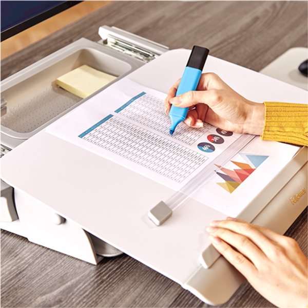 Fellowes Podloga Fellowes Hana Writing slope - Bela 8065801
