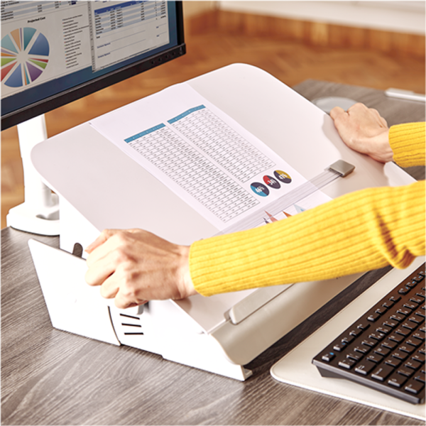 Fellowes Podloga Fellowes Hana Writing slope - Bela 8065801