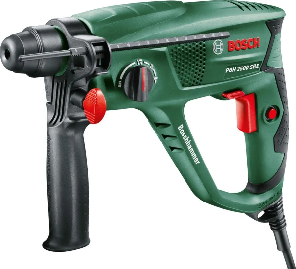 Bosch Elektropneumatska bušilica - čekić Bosch PBH 2500 SRE/SDS-plus + adapterska glava
