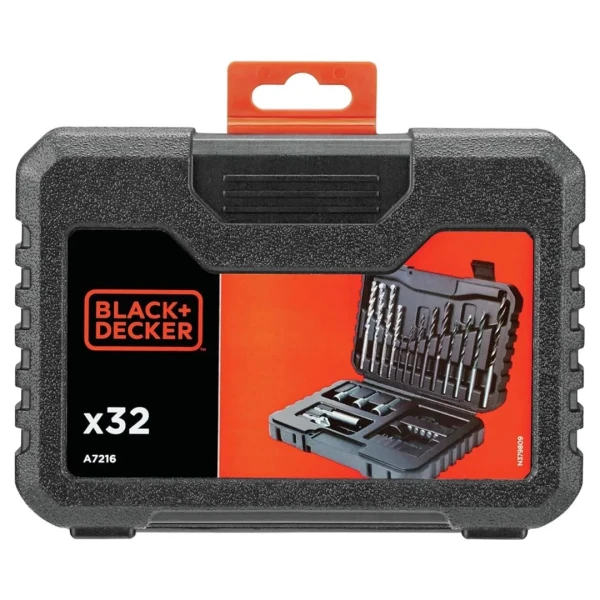 Black&Decker BLACK & DECKER A7216 Set burgija i bitova 32 kom