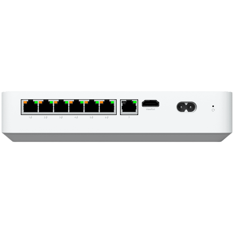 Ubiquiti UniFi UNVR-Instant-KIT-EU Compact Protect NVR Kit, includes (1) UniFi Protect NVR Instant with (4) G5 Turret Ultra cameras and (1) 1TB HDD, delivering an all-in-one solution for fast and effortless setup